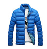 Winter Jacket Cotton Blend Coats Zipper