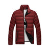 Winter Jacket Cotton Blend Coats Zipper