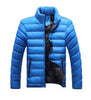 Winter Jacket Cotton Blend Coats Zipper